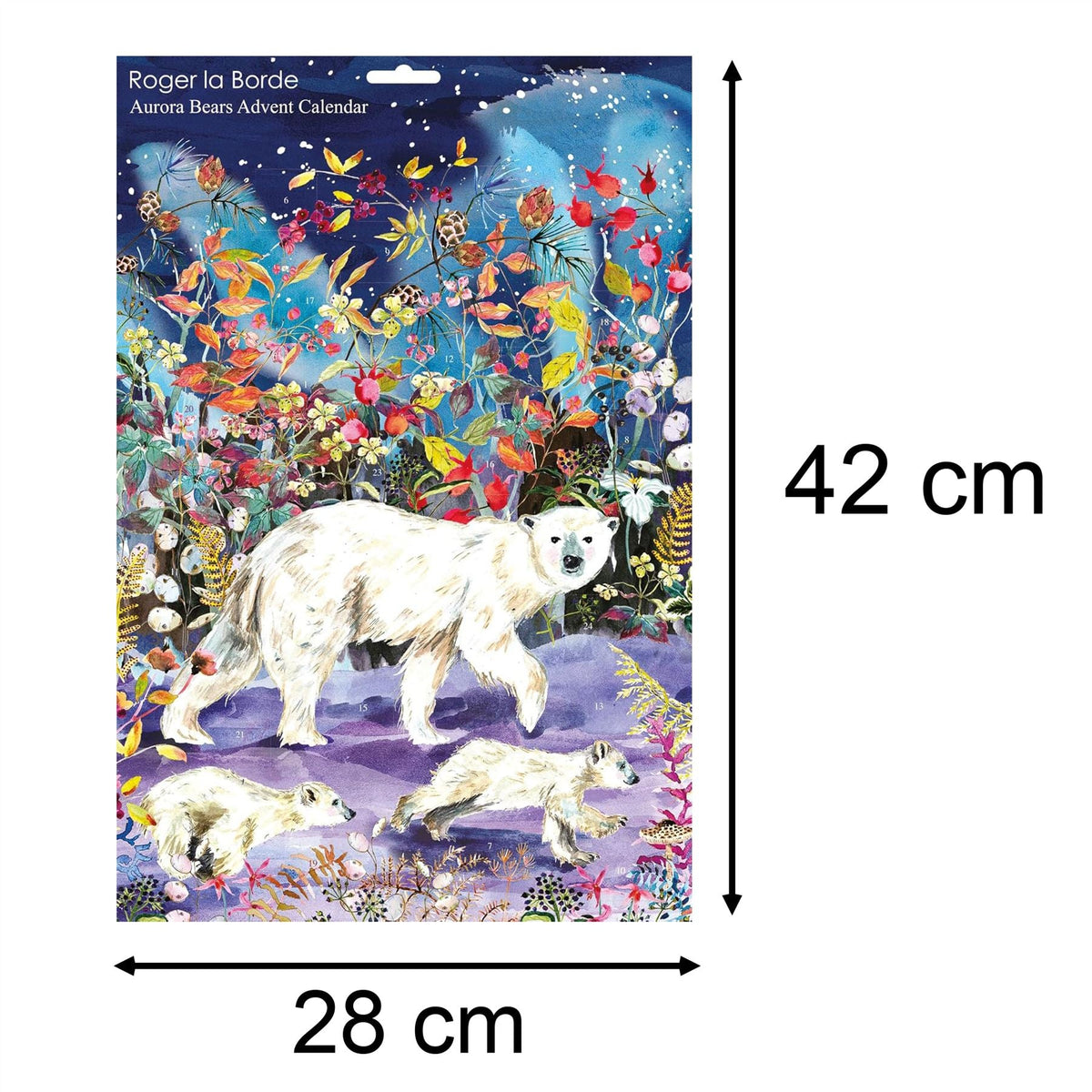 Aurora Bears Christmas Advent Calendar | Northern Lights Advent Calendar Advent Calendar - Tophatter Daily Deals