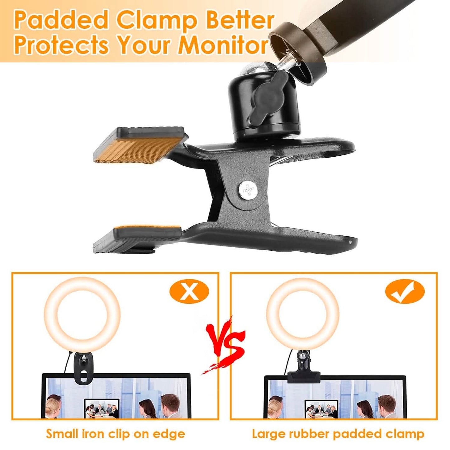 6.3-Inch LED Ring Light Computer Accessories - Tophatter Daily Deals