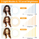 6.3-Inch LED Ring Light Computer Accessories - Tophatter Daily Deals