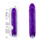 Joyful Twist 7.5 Inch Silicone Vibrator Purple > Vibrators > Realistic Vibrators - Tophatter Daily Deals