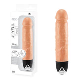 Joyful Twist Silicone Vibrator 7.5 Inch Flesh Color with 2-Way Control and 5 Dynamic Rhythms > Vibrators > Realistic Vibrators - Tophatter Daily Deals