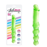 Lust Jelly 9.5 Inch Double Dong Green Flexible Shaft > Dildos > Double Dildos - Tophatter Daily Deals