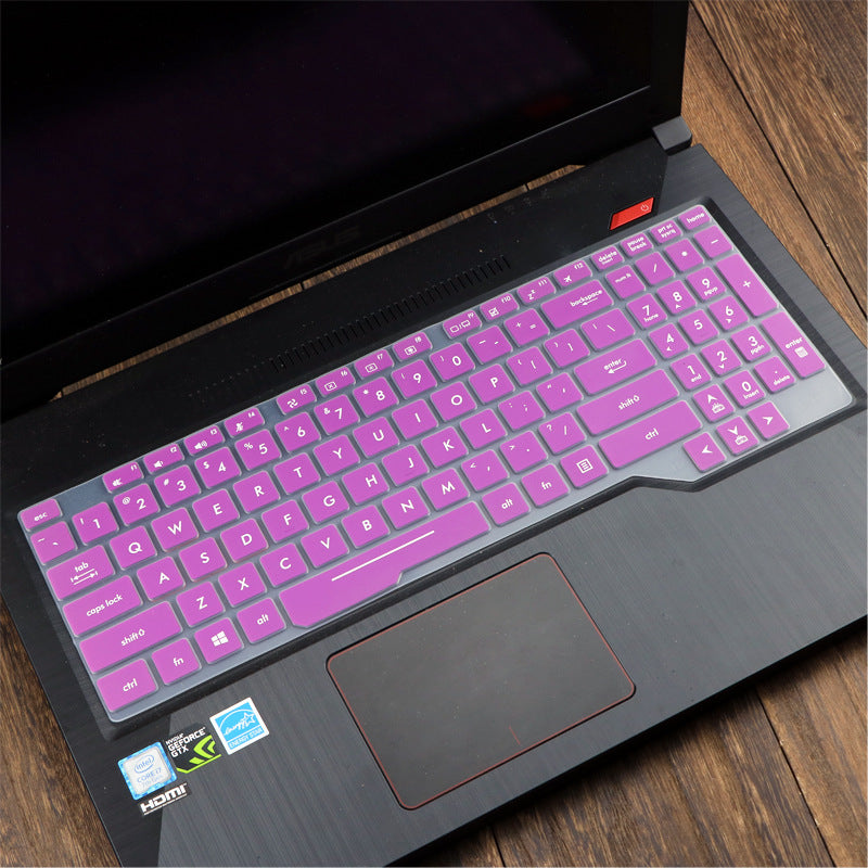ASUS Flight Laptop Keyboard Protective Film Cover Purple 0 - Tophatter Daily Deals