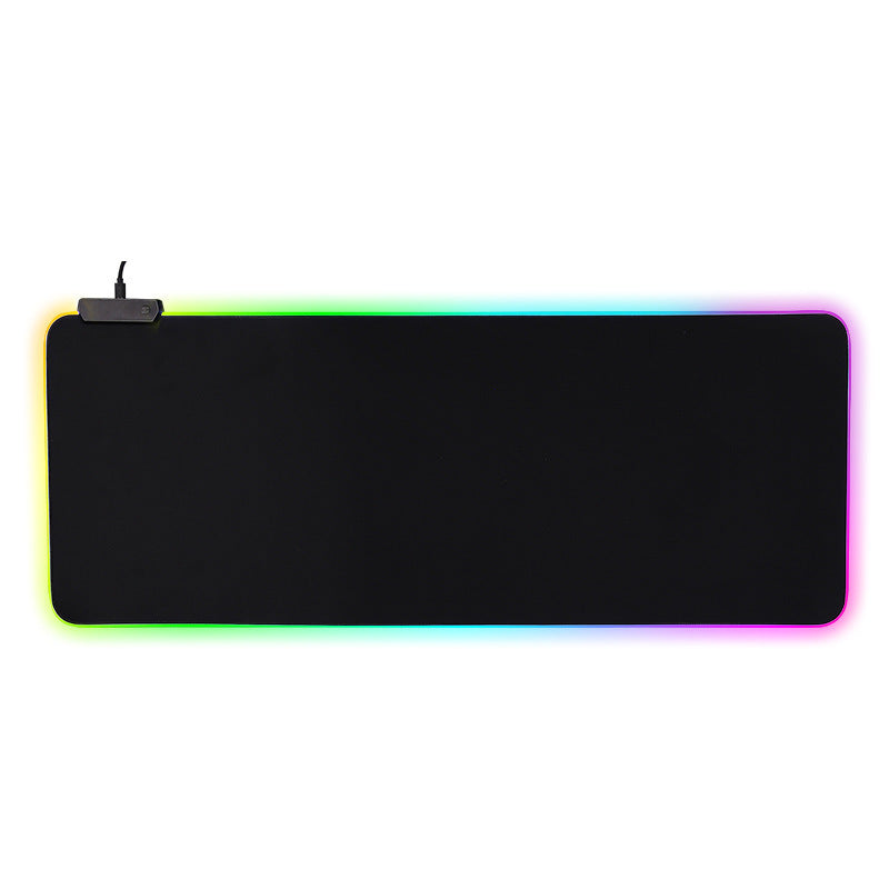 3-in-1 Magnetic Wireless Charger Mouse Pad Black 800x300x4mm Luminous Mouse Pad 0 - Tophatter Daily Deals