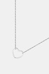 925 Sterling Silver Heart Shape Pendant Necklace Necklaces - Tophatter Daily Deals