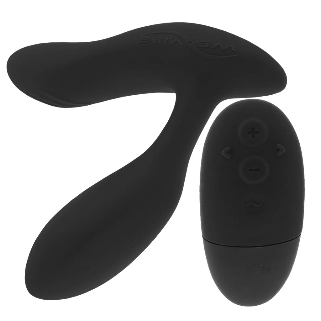 We-Vibe Vector + Prostate Massager in Charcoal Anal Sex Toys > Prostate Massagers - Tophatter Daily Deals
