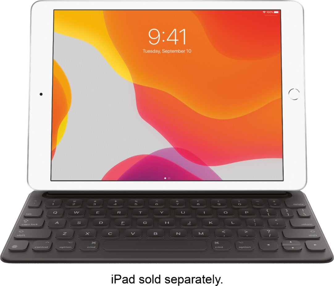Apple - Smart Keyboard for iPad (7th Generation), iPad 10.2" (9th Generation), iPad Air (3rd Generation), and 10.5-inch iPad Pro (Opened Box) iPad Keyboard - Tophatter Daily Deals