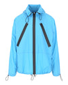 Bottega Veneta Hooded Zip Lightweight Jacket Bright Blue Jackets - Tophatter Daily Deals