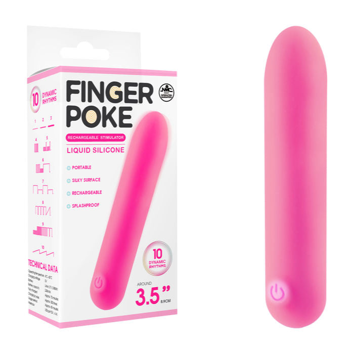 Stimulator – Rechargeable Splashproof 3.5 Inch Vibrator > Vibrators > Finger Vibrators - Tophatter Daily Deals