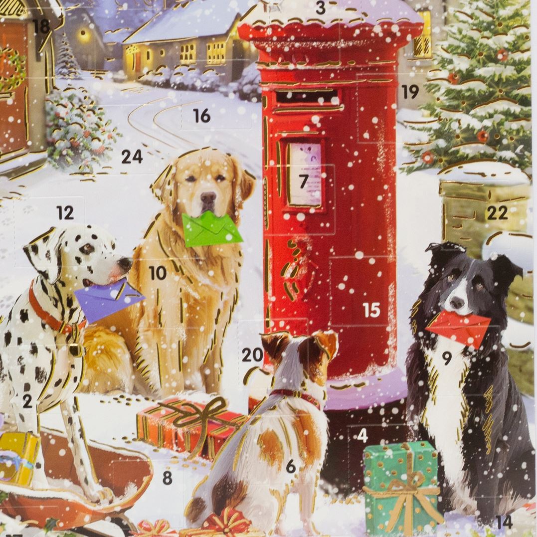 Christmas Delivery Advent Calendar | Traditional Christmas Advent Calendar Advent Calendar - Tophatter Daily Deals
