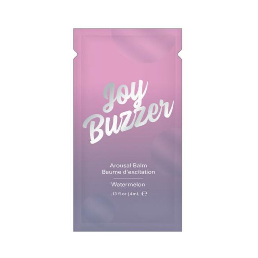 Joy Buzzer Clitoral Arousal Balm Watermelon (bulk Pack/24 Pcs) .13 Oz Foil - Tophatter Daily Deals