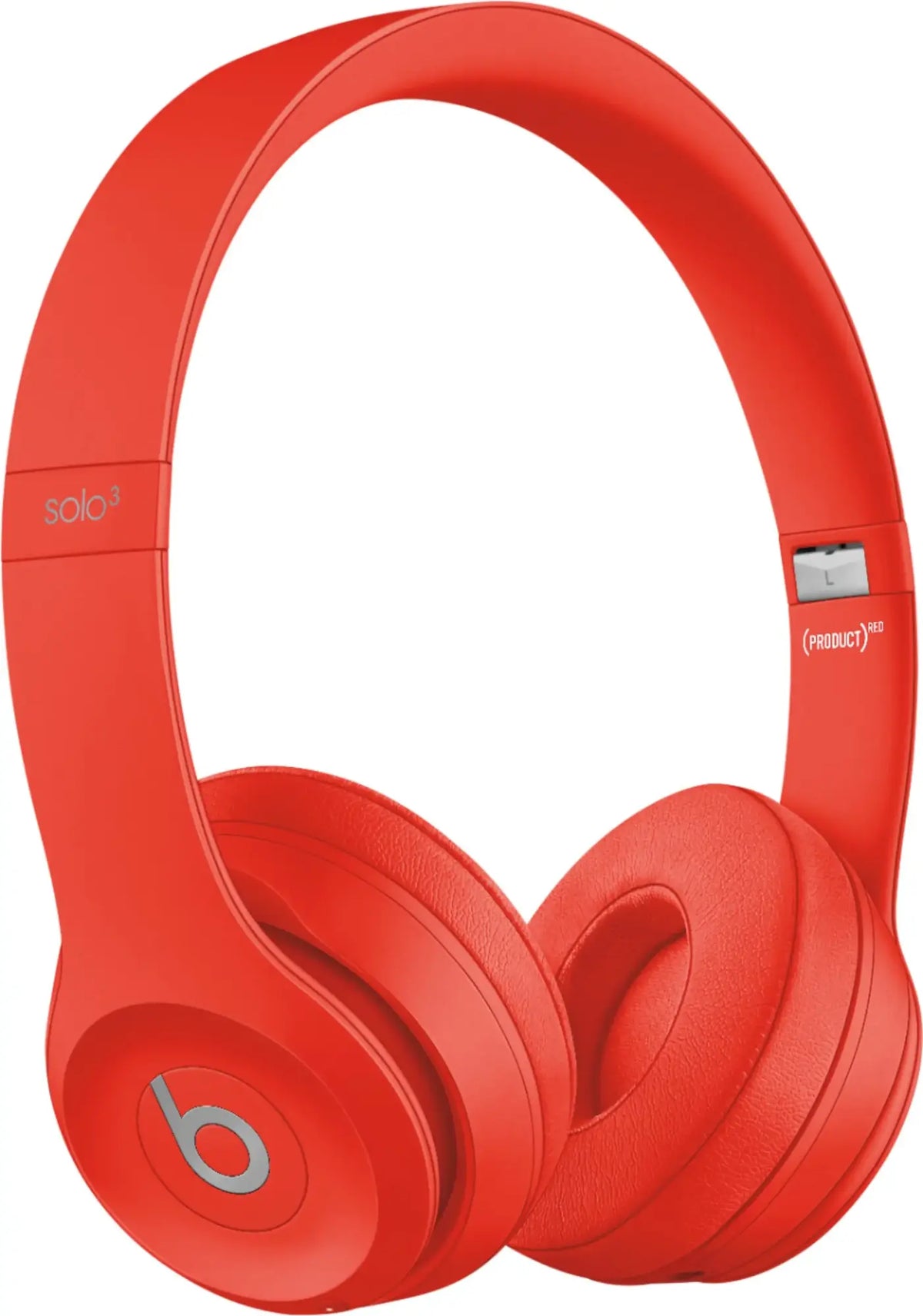 Beats by Dr. Dre Beats Solo3 Wireless On-Ear Headphones Citrus Red Icon Citrus Red Icon Headphones - Tophatter Daily Deals