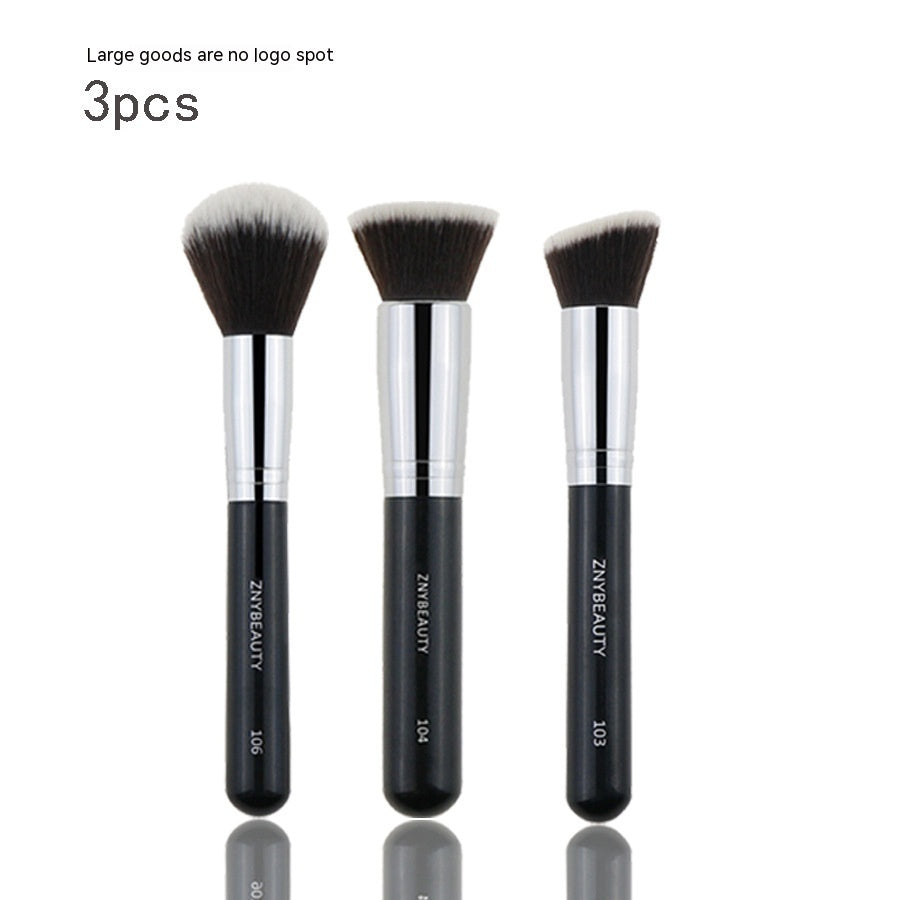 30 PCs Makeup Brush Set Soft Hair Eye Shadow Blush Face Powder Full Set 3 Pcs Set 0 - Tophatter Daily Deals