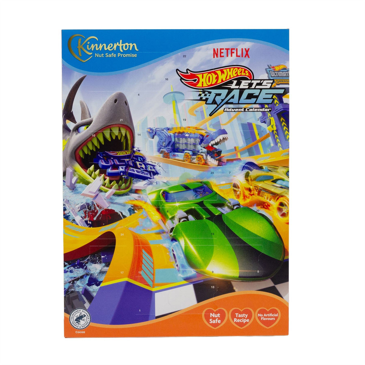 Kids Hot Wheels Chocolate Advent Calendar | Children's Christmas Advent Calendar Advent Calendar - Tophatter Daily Deals
