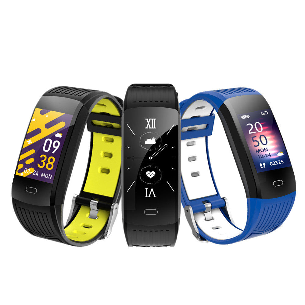 Bluetooth Smart Sports Bracelet Color Screen Electronic Watch 0 - Tophatter Daily Deals