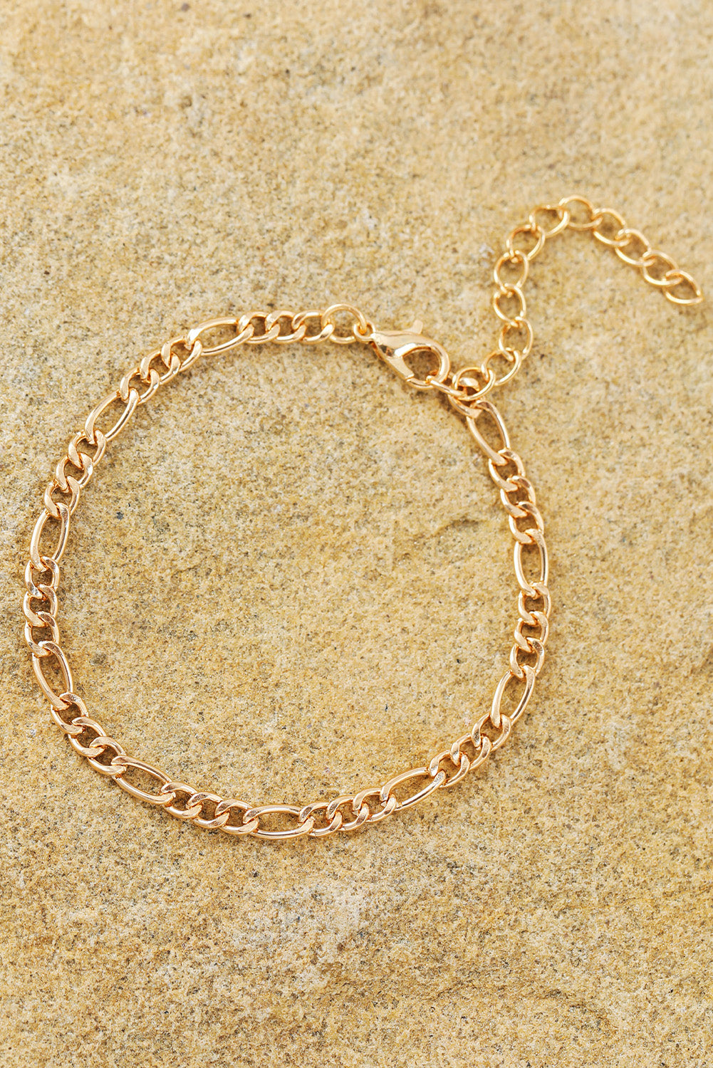 Gold Multi Layered Adjustable Chain Bracelet Set Bracelets - Tophatter Daily Deals