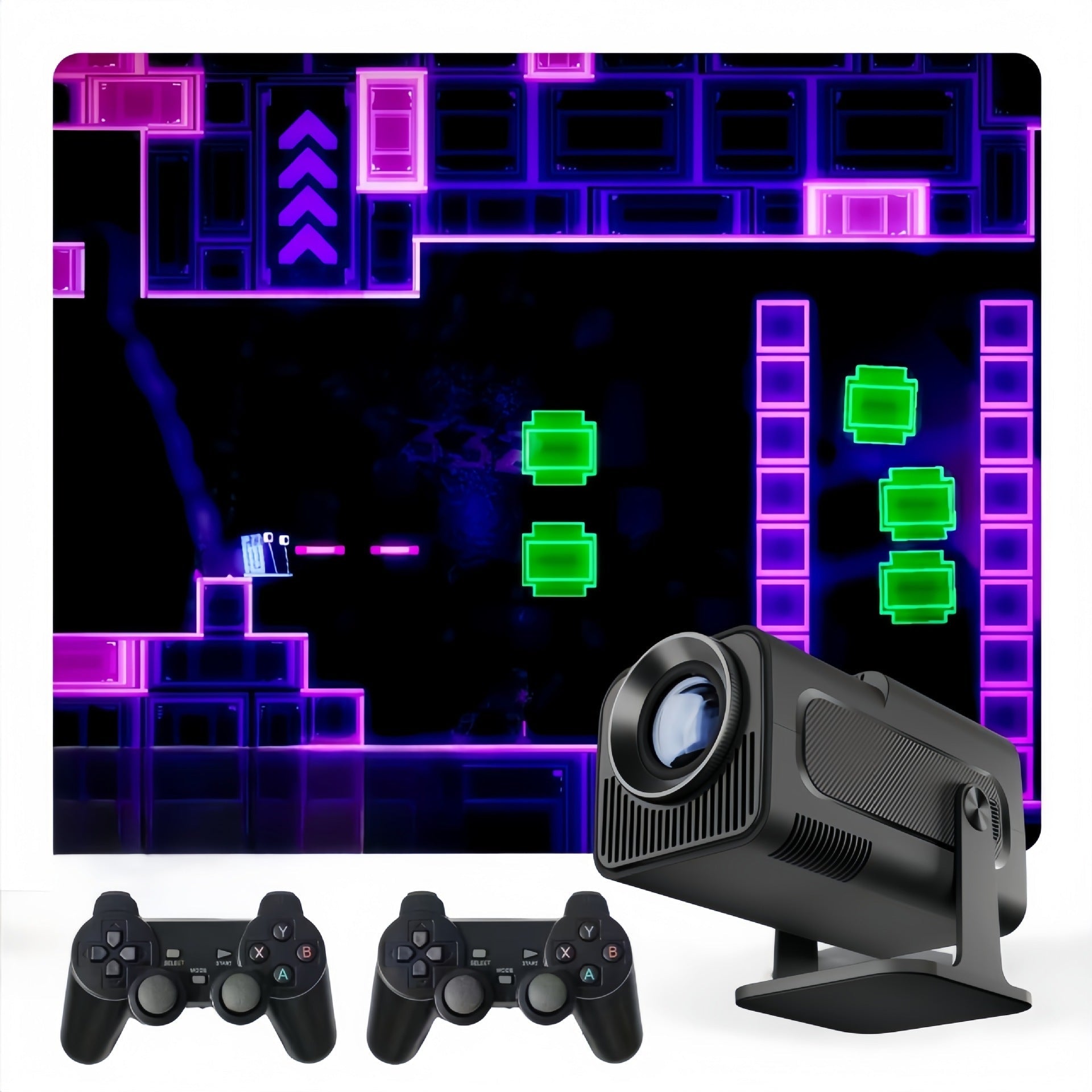Android Projector Game Console Home Portable 0 - Tophatter Daily Deals