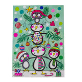 Penguin Christmas Tree - Christmas Advent Calendar Greetings Card & Envelope Advent Calendar - Tophatter Daily Deals