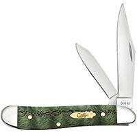 Case Peanut - Smooth Kelly Green Curly Oak - 64074 - Tophatter Daily Deals