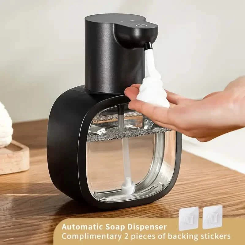 Automatic Foam Soap Dispenser – Touchless, USB Rechargeable, Adjustable Volume Black Kitchen Tools & Gadgets - Tophatter Daily Deals