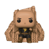 Black Adam – Black Adam on Throne Deluxe Pop! Vinyl Figure Pop! Vinyl Figure - Tophatter Daily Deals