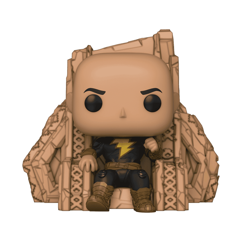 Black Adam – Black Adam on Throne Deluxe Pop! Vinyl Figure Pop! Vinyl Figure - Tophatter Daily Deals