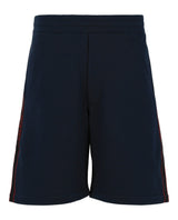 Alexander McQueen Logo Tape Shorts Navy Shorts - Tophatter Daily Deals