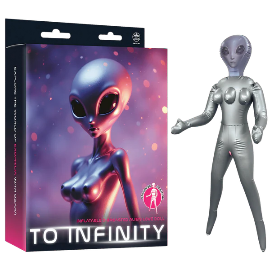 Ozara Inflatable 3-Breasted Alien Love Doll (153 cm) – Standing Position Love Doll > Sex Toys > Sex Dolls > Novelty Inflatables - Tophatter Daily Deals