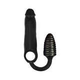 Rooster Xxxpander Ribbed Sheath Black - Tophatter Daily Deals