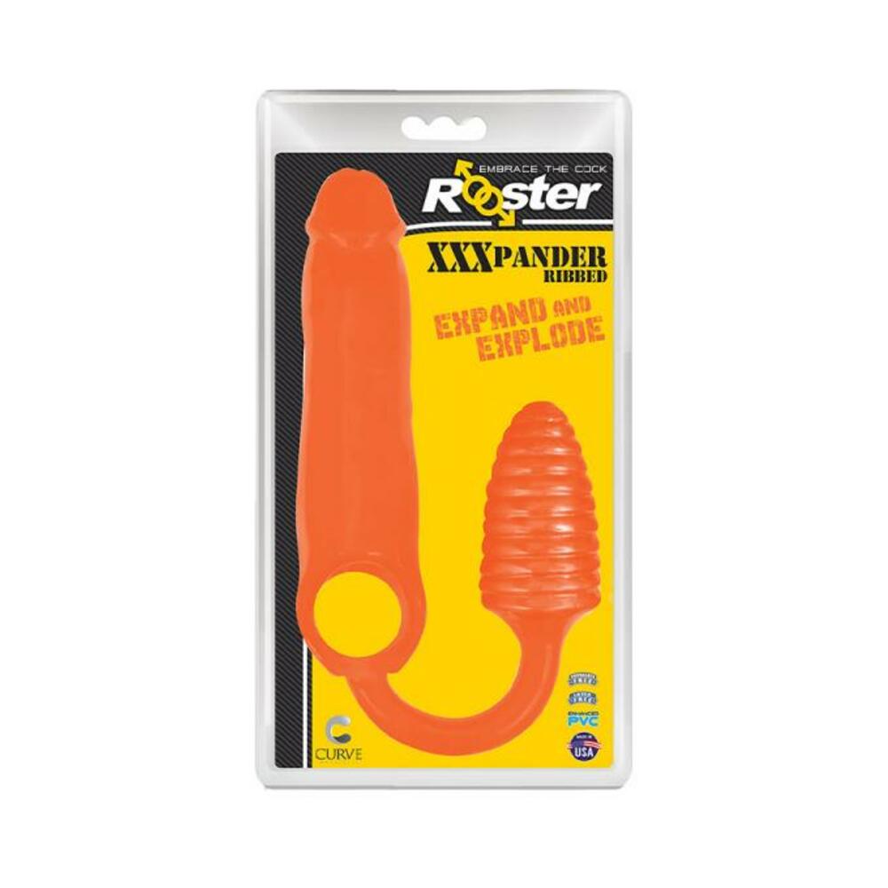 Rooster Xxxpander Ribbed Sheath Orange - Tophatter Daily Deals