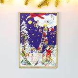 Angels on Christmas Eve Advent Calendar | Traditional Large Advent Calendar Advent Calendar - Tophatter Daily Deals