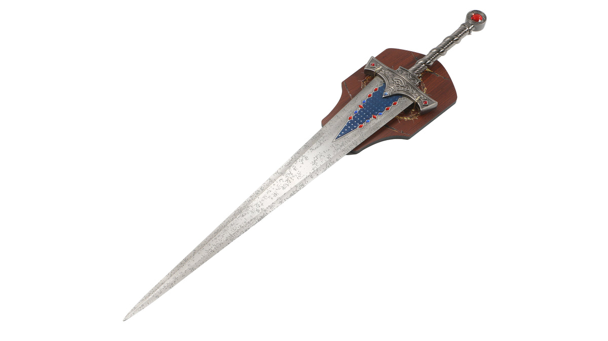 Crimson Desert - Deluxe Fantasy Sword with Display Plaque Sword - Tophatter Daily Deals