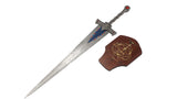 Crimson Desert - Deluxe Fantasy Sword with Display Plaque Sword - Tophatter Daily Deals