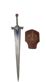 Crimson Desert - Deluxe Fantasy Sword with Display Plaque Sword - Tophatter Daily Deals