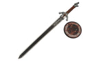 Crimson Desert - Grey Wolf Sword with Display Plaque Sword - Tophatter Daily Deals