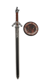 Crimson Desert - Grey Wolf Sword with Display Plaque Sword - Tophatter Daily Deals