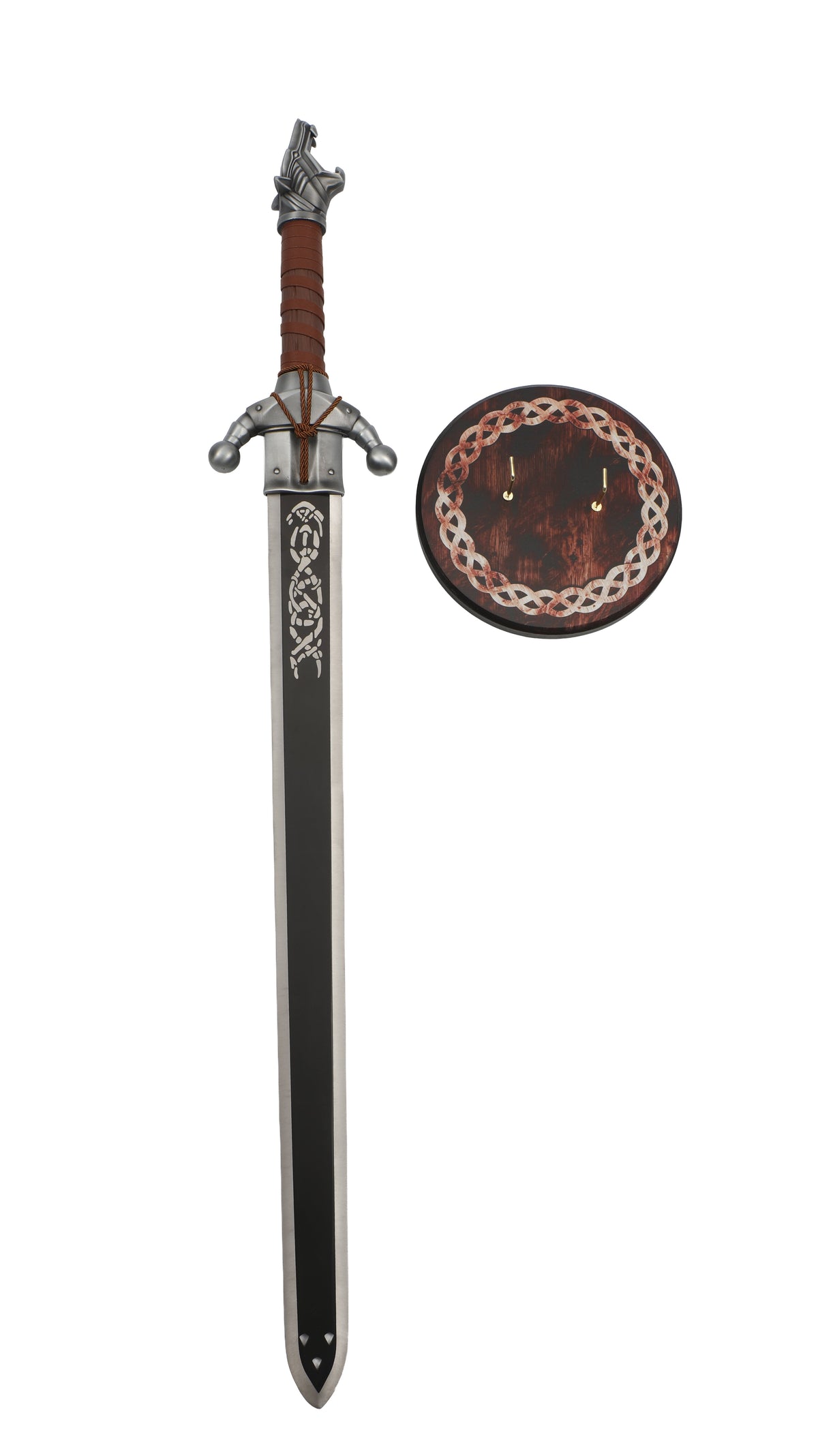 Crimson Desert - Grey Wolf Sword with Display Plaque Sword - Tophatter Daily Deals
