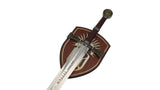 Crimson Desert - Deluxe Engraved Longsword with Display Plaque Sword - Tophatter Daily Deals