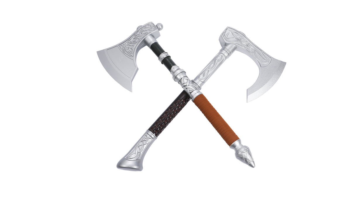 Assassin's Creed Valhalla - Eivor's Axes (Full Metal) Axe - Tophatter Daily Deals