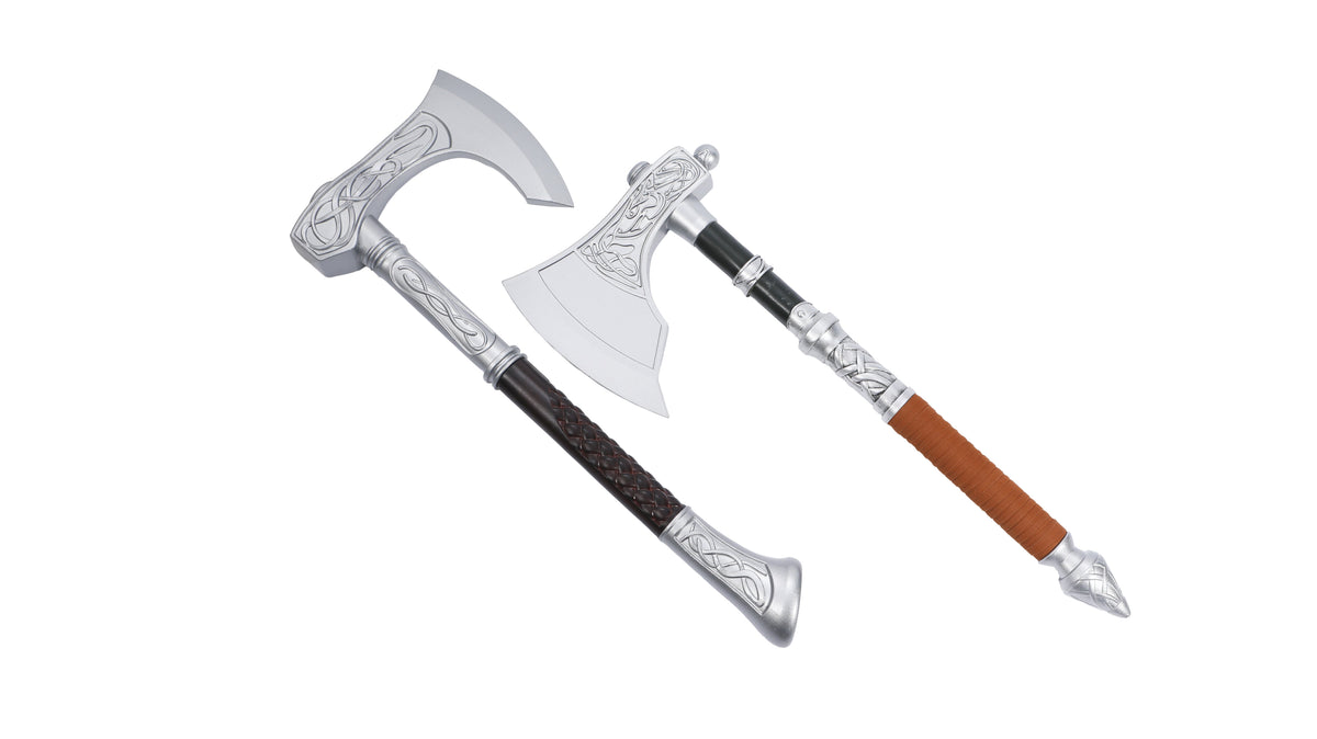 Assassin's Creed Valhalla - Eivor's Axes (Full Metal) Axe - Tophatter Daily Deals