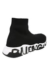 Balenciaga Speed Graffiti Knit High Top Sock Sneakers Footwear - Tophatter Daily Deals