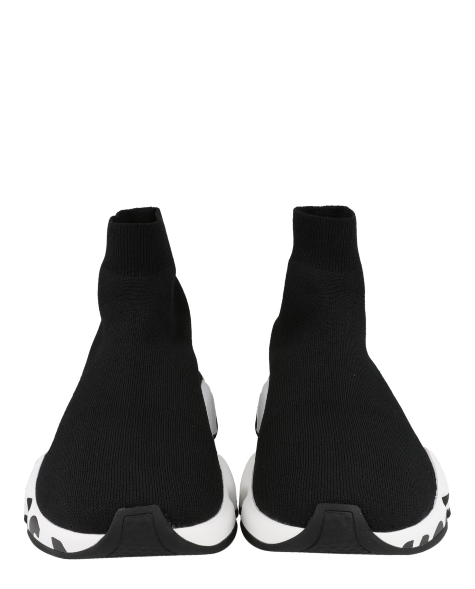 Balenciaga Speed Graffiti Knit High Top Sock Sneakers Footwear - Tophatter Daily Deals