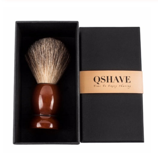 Beard brush shaving foam cleansing 0 - Tophatter Daily Deals