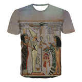 3D digital print short sleeve T-shirt 6color 0 - Tophatter Daily Deals