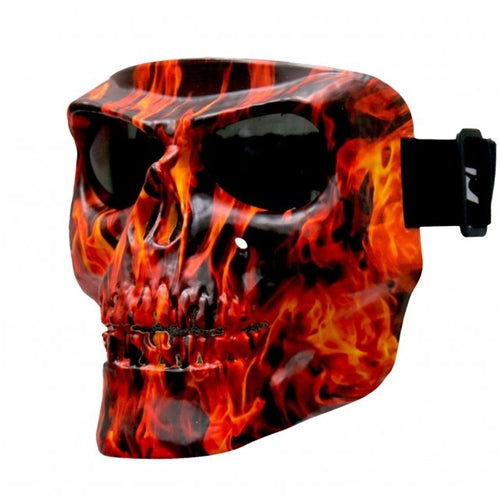Hot Leathers Star Skull Polypro Face Mask With G-Tech Lenses - Tophatter Daily Deals