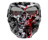 Hot Leathers Star Skull Polypro Face Mask With G-Tech Lenses - Tophatter Daily Deals
