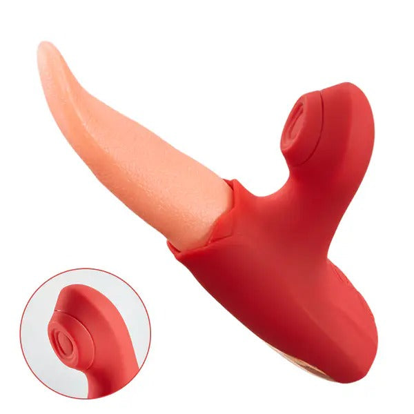 Licker - Flapping Tongue Licking Vibrator Vibrators - Tophatter Daily Deals