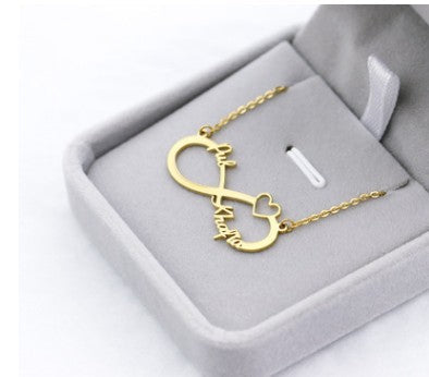 8 word pendant clavicle chain 7 - Tophatter Daily Deals