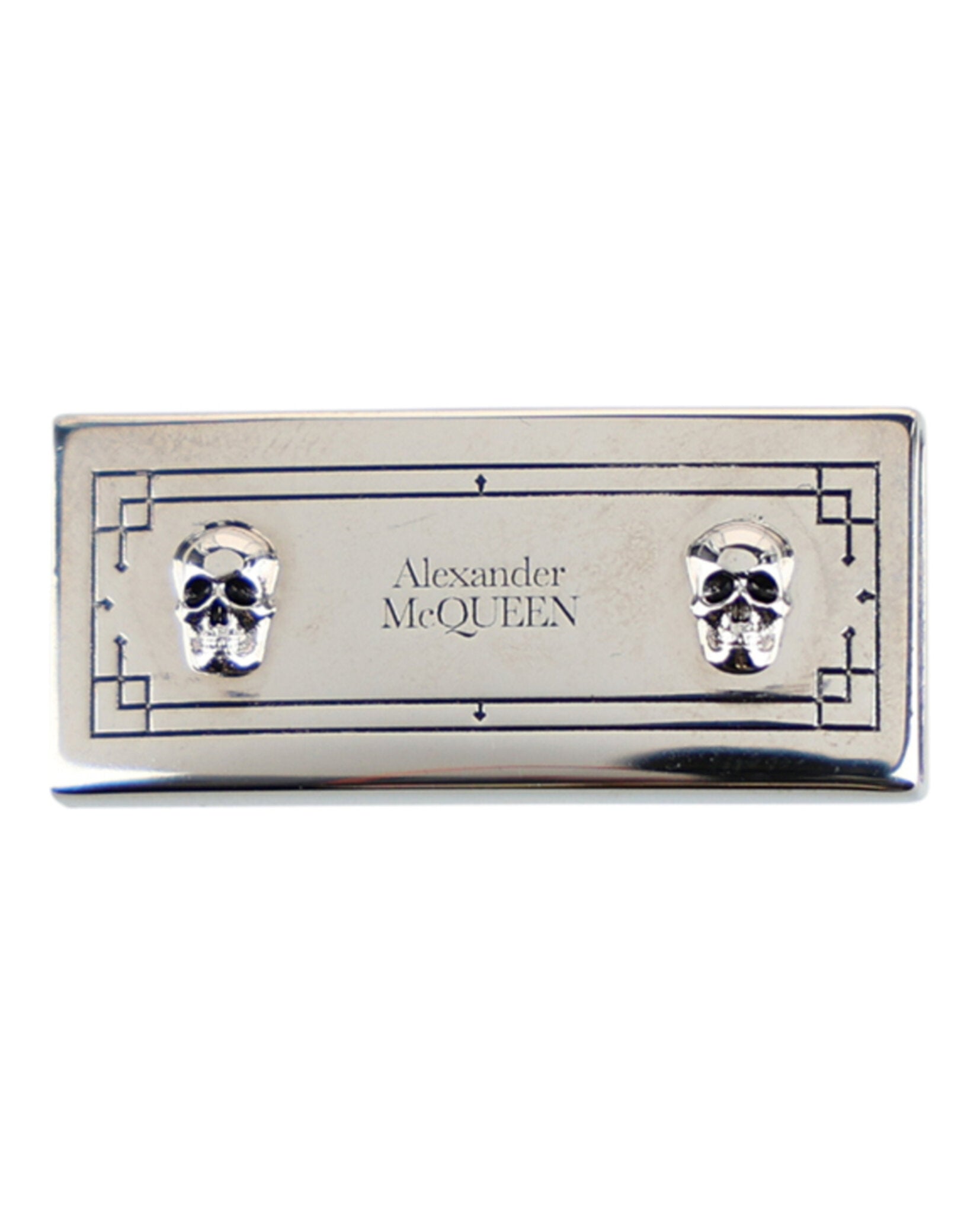 Alexander McQueen Signature Sneaker Charm Silver-649569-J160Y-497-00025-NS Footwear - Tophatter Daily Deals