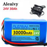 24V 7S 30A Lithium Battery Pack For Scooter Electric Vehicle 30000mAh 0 - Tophatter Daily Deals